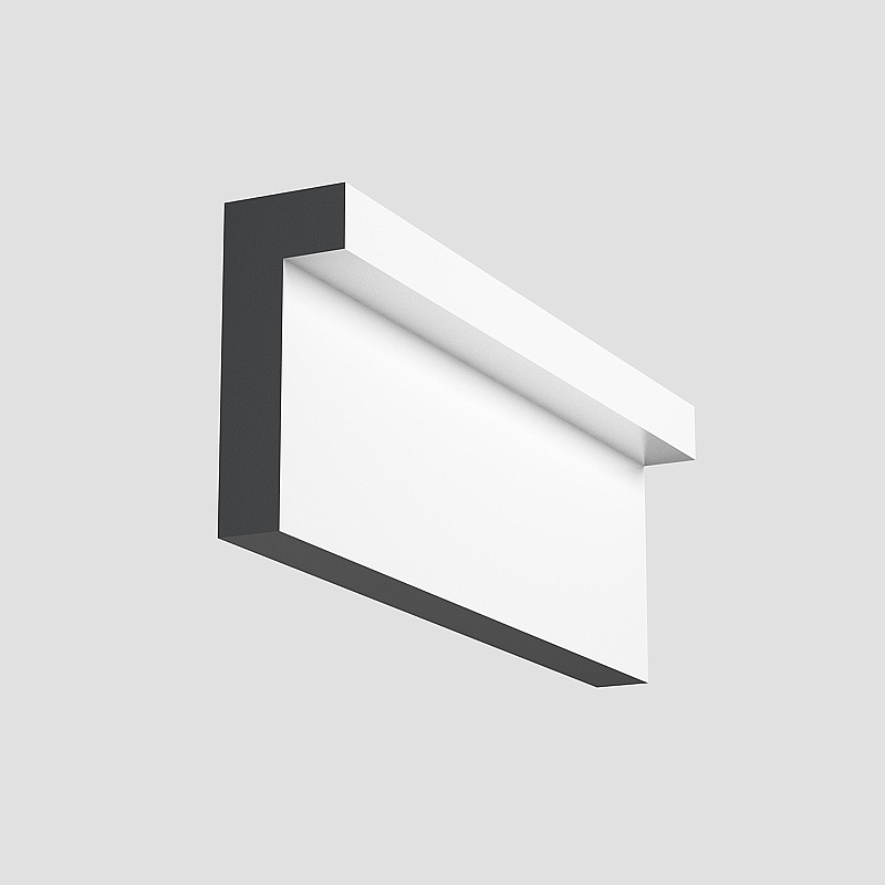 Minimalist Corner Shelf 3D model