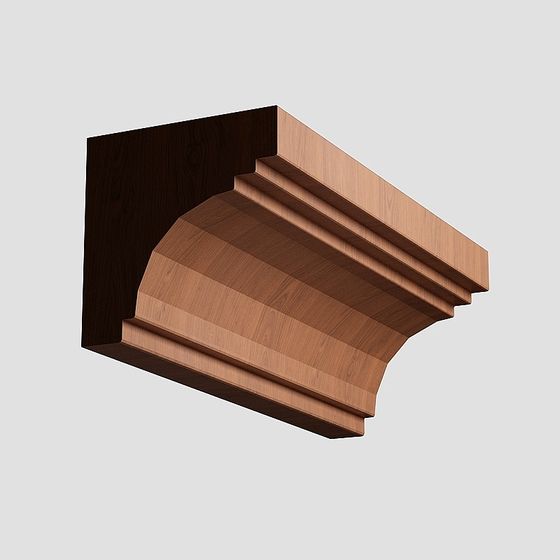 Architectural Corbel 3D Model for Interior Design