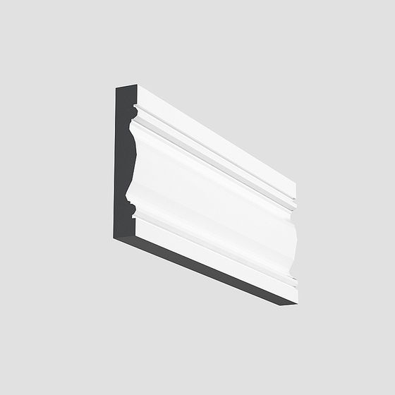 Elegant Crown Molding 3D Model