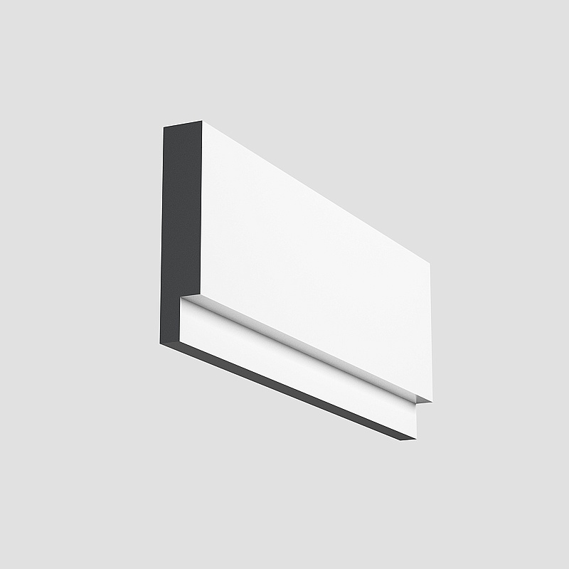 Sleek Modern Corner Trim 3D model