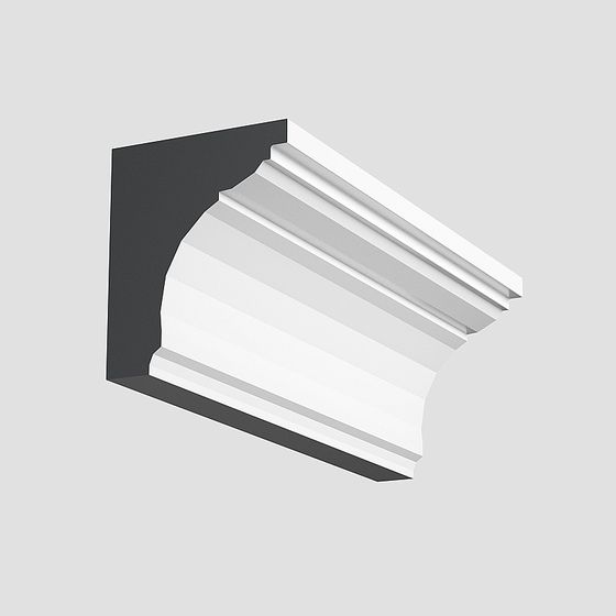 Elegant Architectural Column Cap 3D model