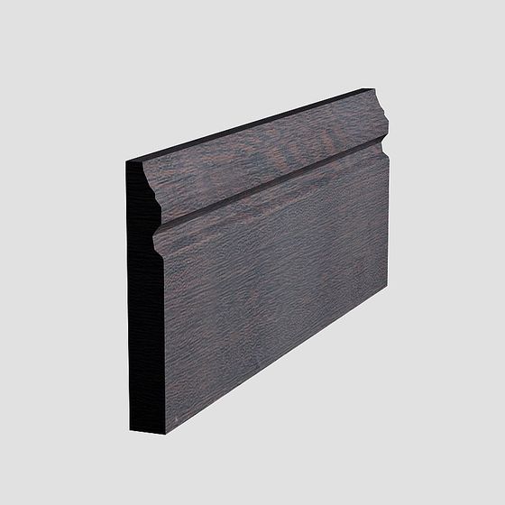 Vintage Wood Grain Baseboard 3D model