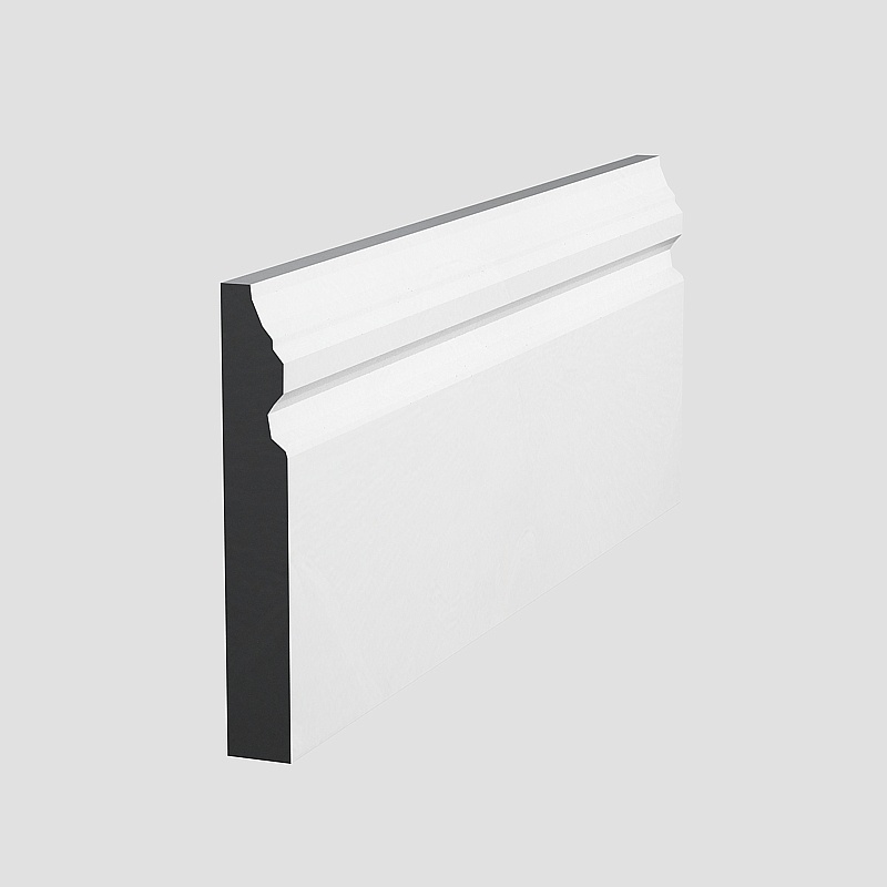 Stylish Low Poly Corner Trim 3D model
