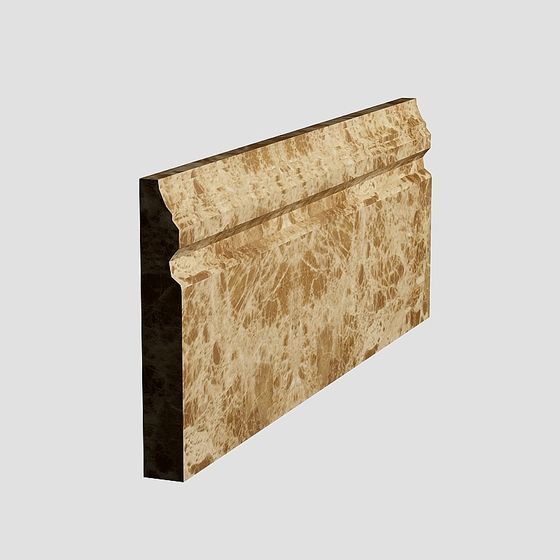 Elegant Classic Marble Molding 3D model