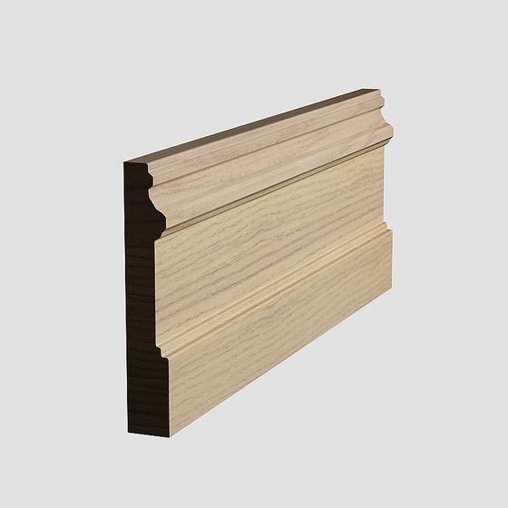 Vintage Wood Molding 3D model