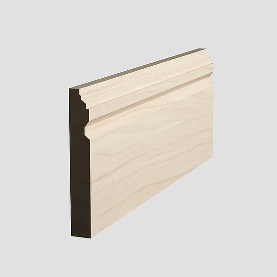 Simple Wooden Trim Panel 3D model