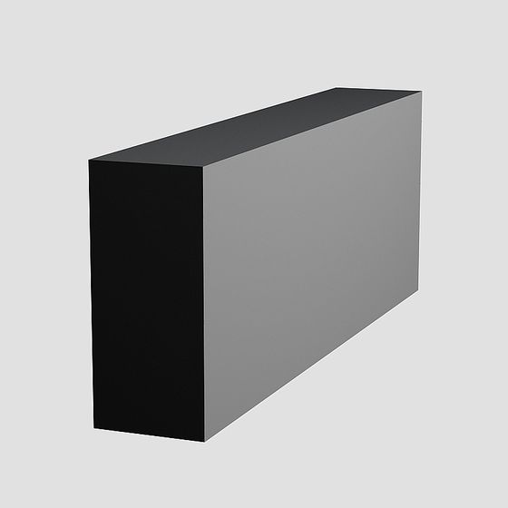 City Boundary Low-Poly 3D Model