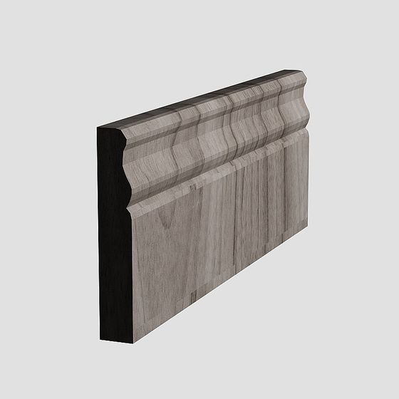 Vintage Wood Molding 3D model