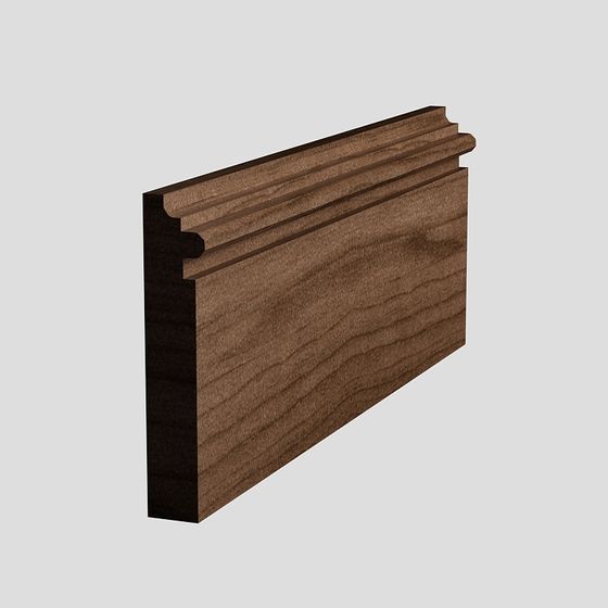 Elegant Wooden Molding 3D Model