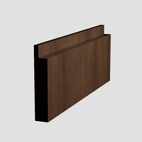Modern Wooden Panel 3D model for Interior Design