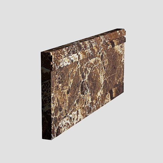 Luxurious Marbled Wall Panel 3D model