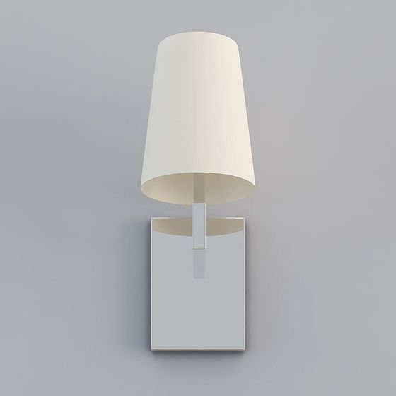 Modern Minimalist Cone Wall Lamp 3D model