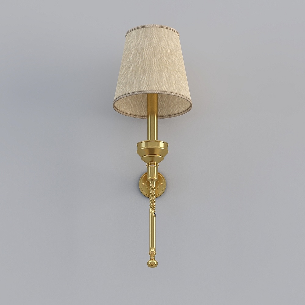 Simple European gold sconce Wall Lighting