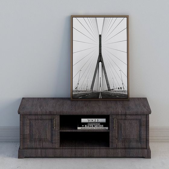 Credenza Moderna in Legno Grigio