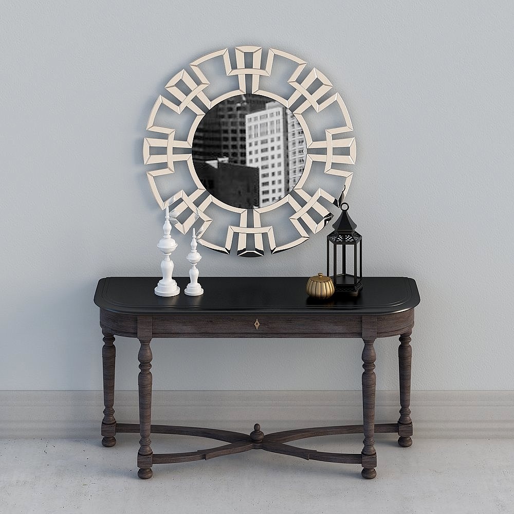 Credenza in Legno Nero Moderna