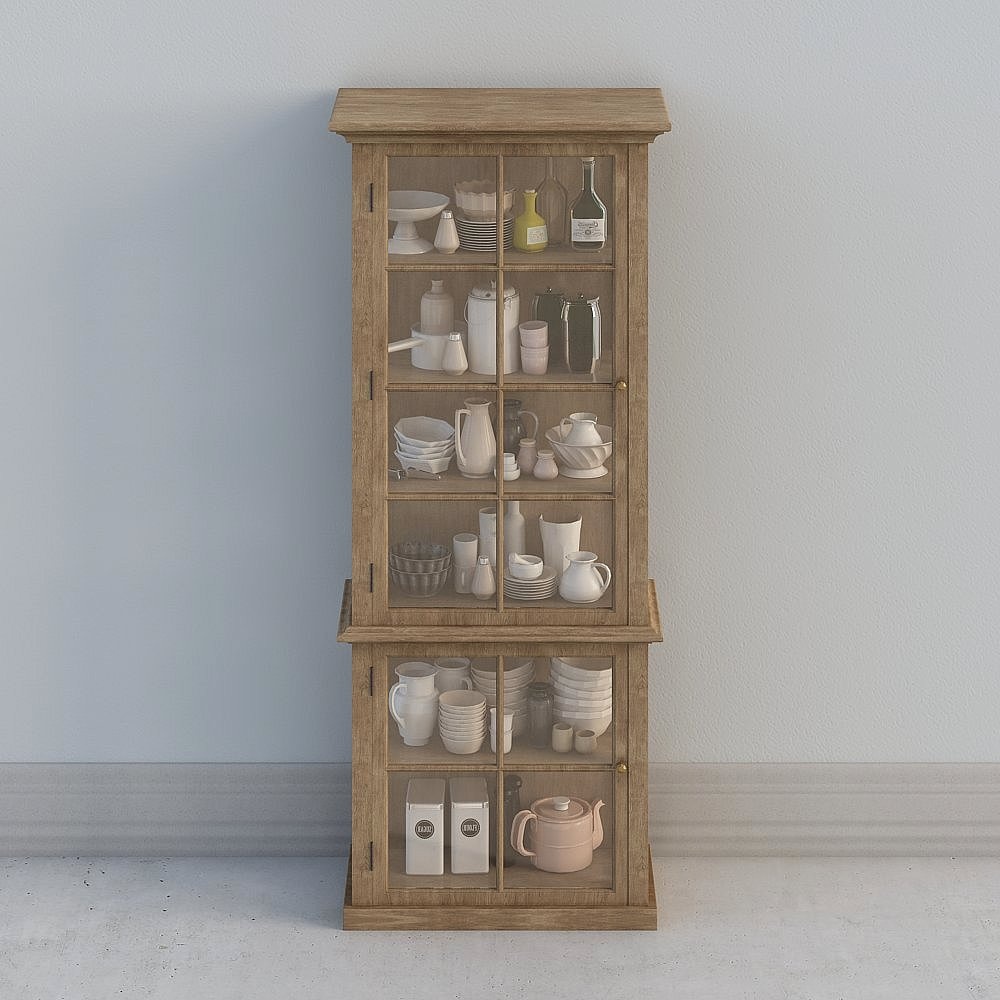 Modern light wood colored wine Cabinet Wine Rack