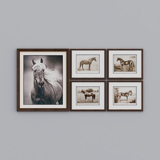 Horse Gallery 3D model