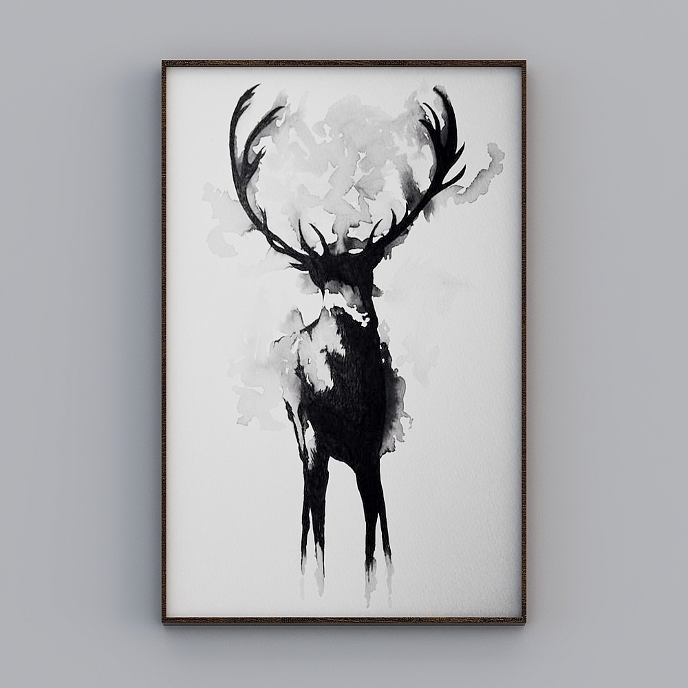 Modern black decorative paintingPainting