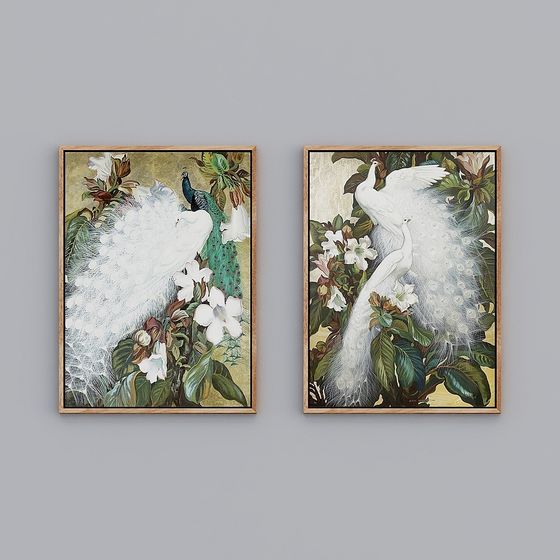 Tranh trang trí màu gỗ hiện đại Stroke