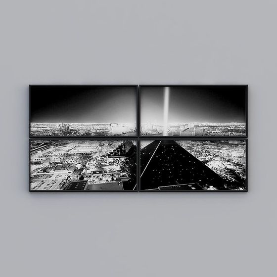 City Eye Futuristic 3D Model for Creative Projects