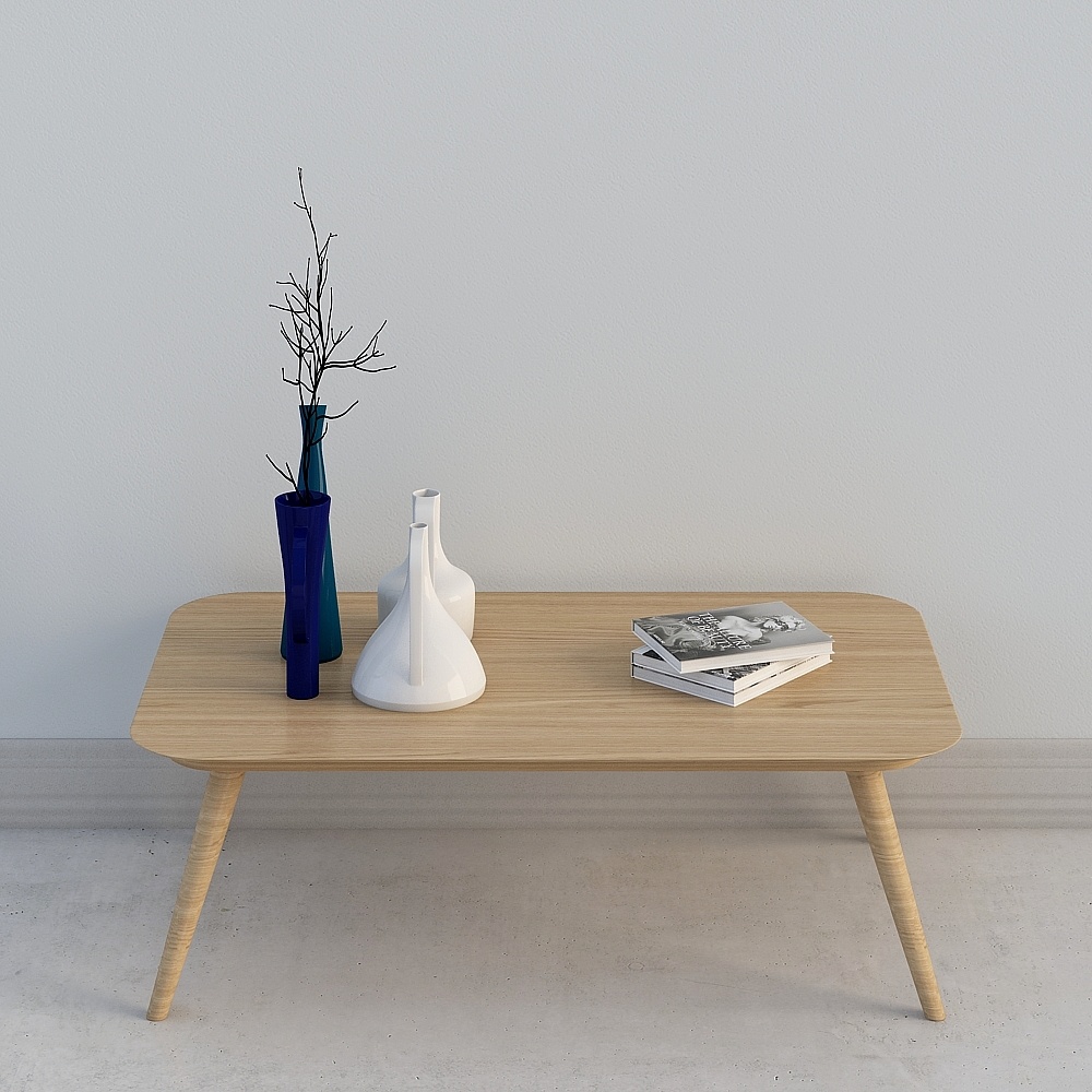 Nordic wood color coffee table Coffee Table