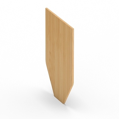 Chamfer side plate-bottom front down rea