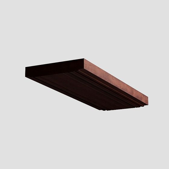 Stylish Low Poly Architectural 3D Model