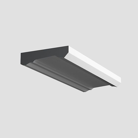 Urban Edge Low-Poly Architectural Decorative Trim 3D model