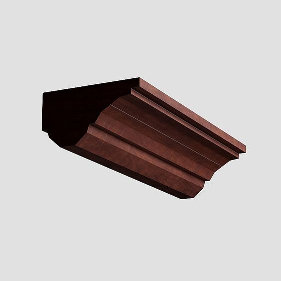 Elegant Roman Capital 3D model