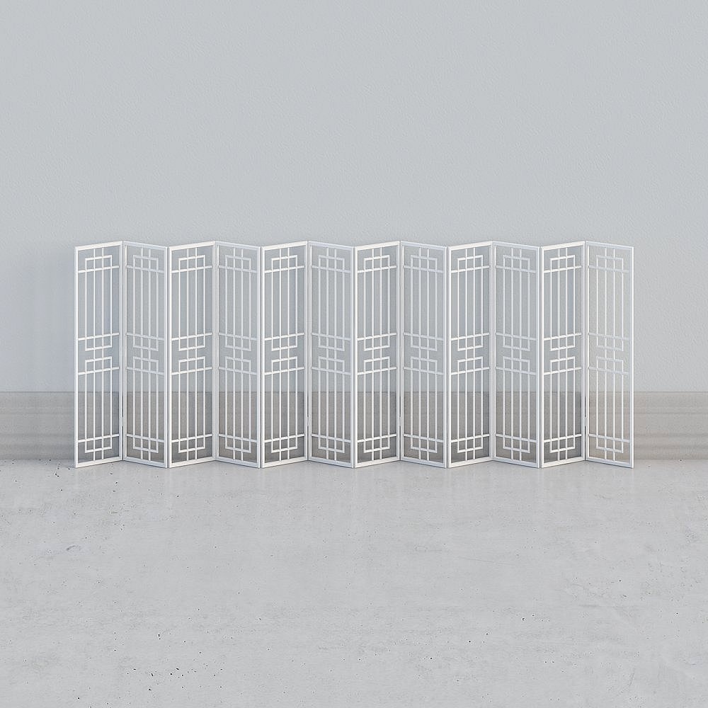 Jane O white Divider Partition Screen Partion