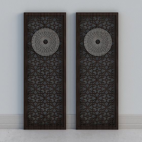 Lattice Panels 3D model for Creative Projects