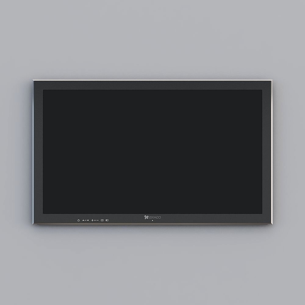 Télévision noire moderne