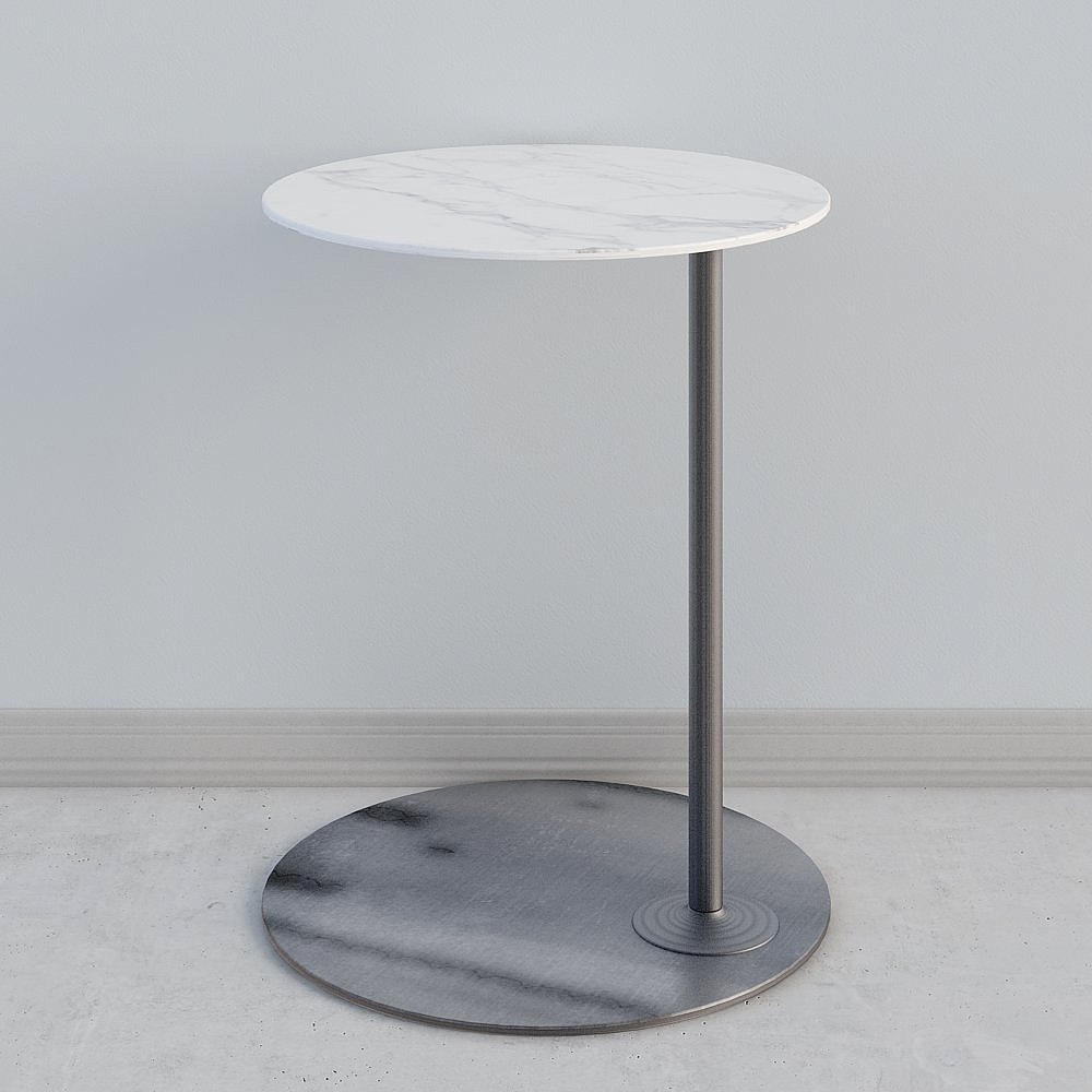 현대적인 화이트 사이드 테이블 사이드 테이블