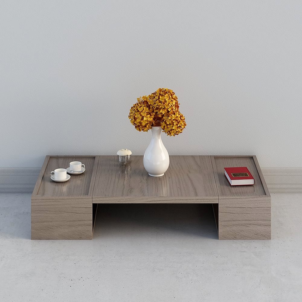 현대적인 나무 커피 테이블 커피 테이블