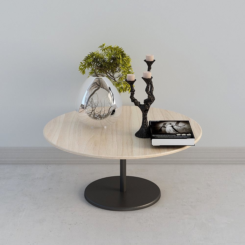 โต๊ะกาแฟสีไม้สไตล์โมเดิร์น