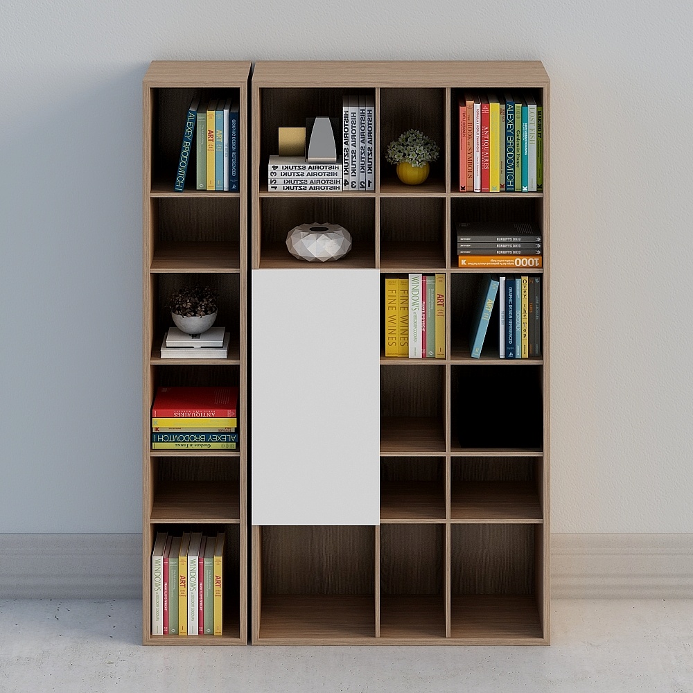 モダンなライトウッドカラーの本棚 本棚