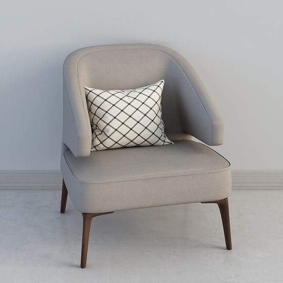 Cozy Lounge Chair 3D model