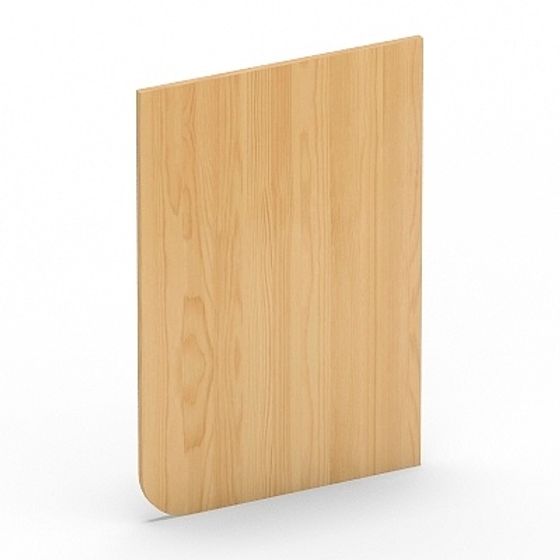 Unique Low-Poly Wood Plank 3D Model