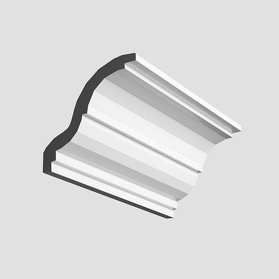 Chic Low-Poly High-Detail 3D Model