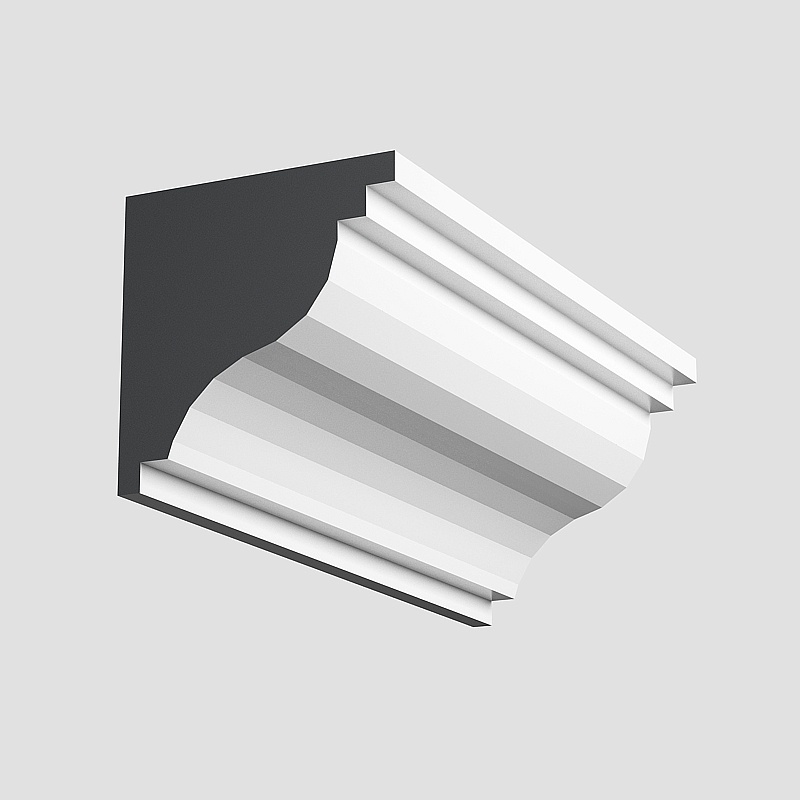 Plaster Negative Angle Line