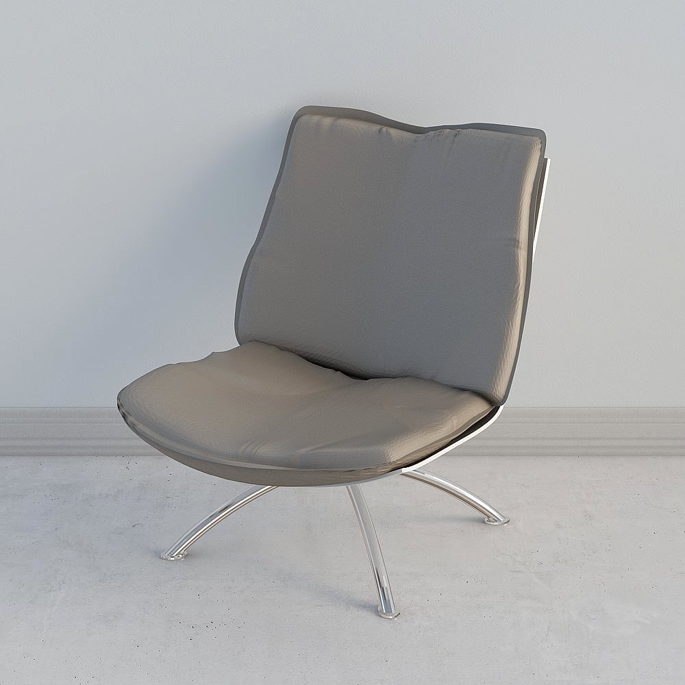 Divano singolo moderno grigio