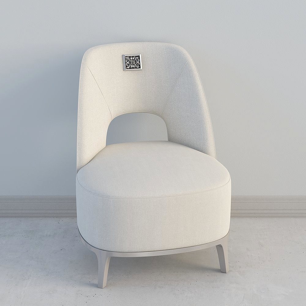 Divano singolo bianco americano