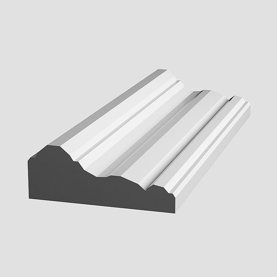 Modern Architectural Trim 3D Model
