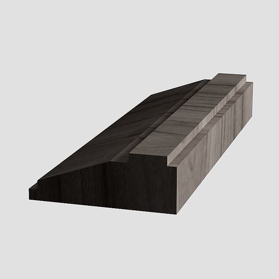 Urban Edge Low-Poly Building Element 3D model