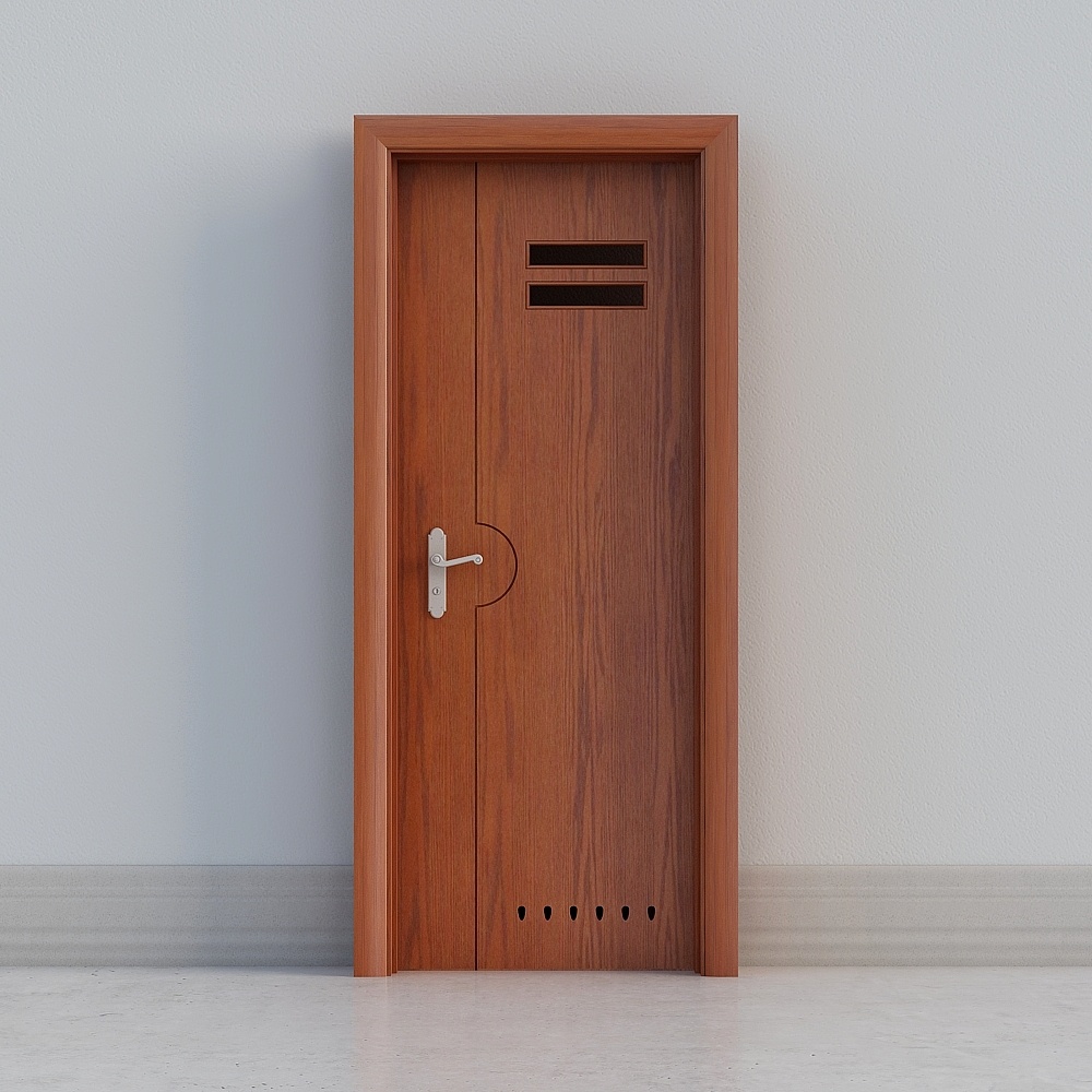 modern wooden door