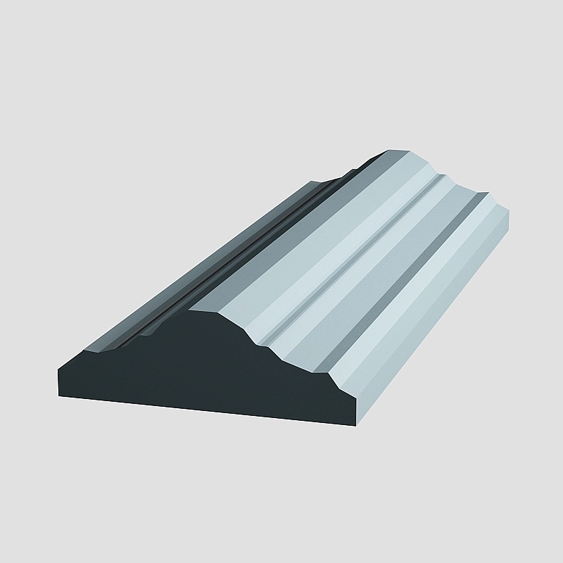 Modern Minimalist Skirting 3D Model