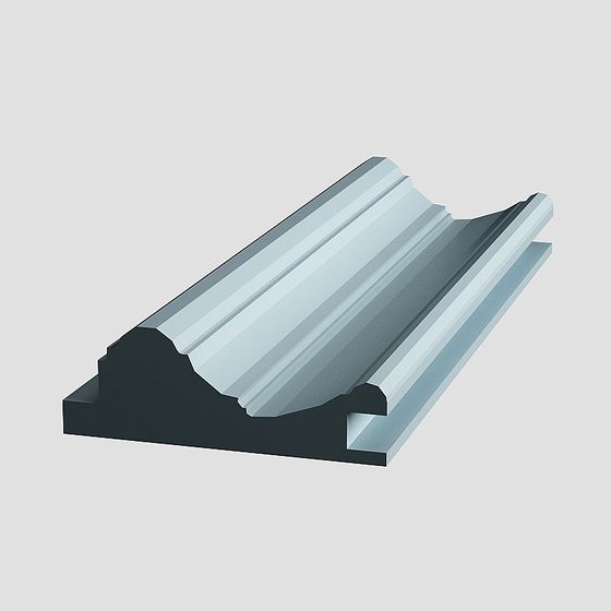 Low-Poly Roof Tile 3D model