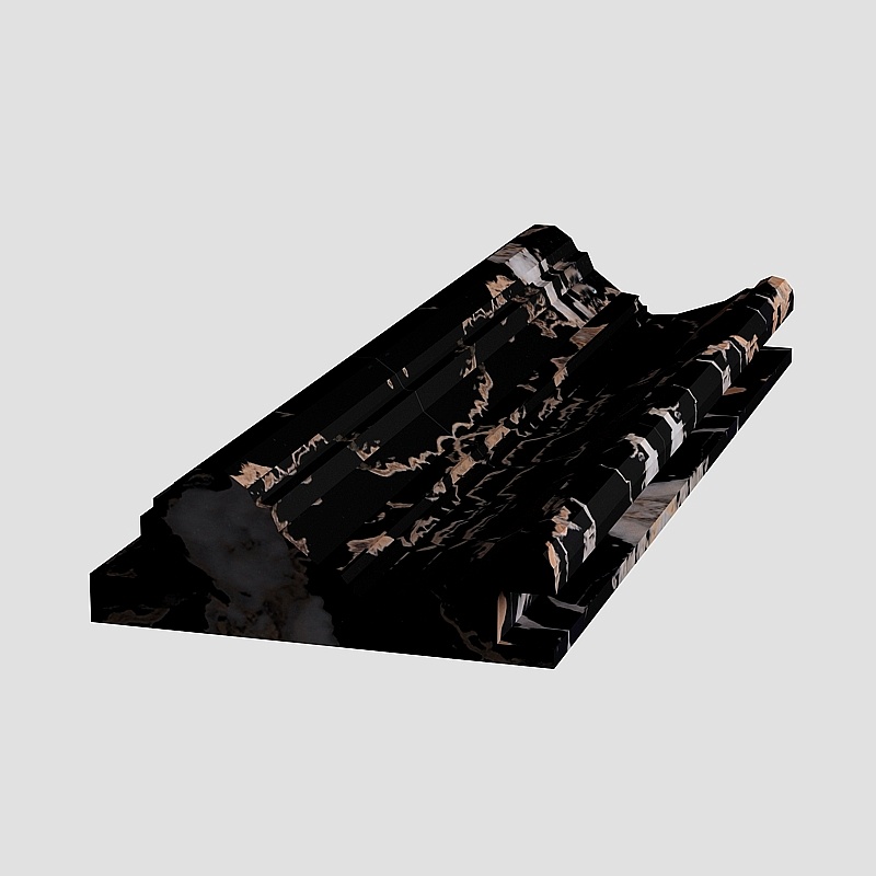 Elegant Low Poly 3D Model with Unique Texture