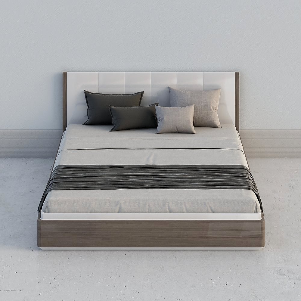 modern double bed 322721