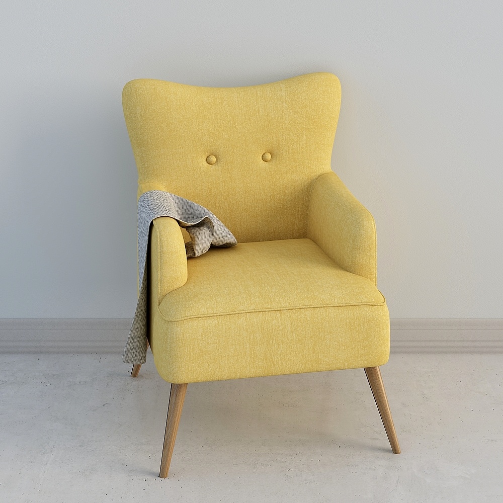 Modern yellow single sofa Single Sofa